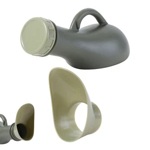 1000ml Urinal Bottle Portable Male Female Urine Collector Travel Car Camping - Picture 1 of 12