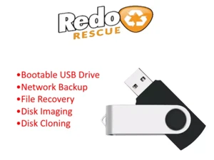 RedoRescue System Backup Restore / Recovery / Repair Tool Bootable USB - Zdjęcie 1 z 1