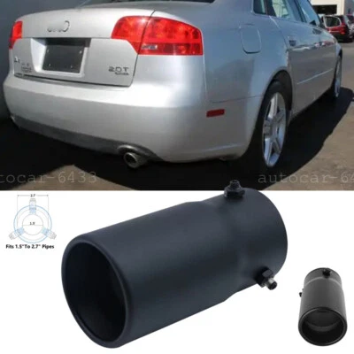 For Audi A4 Q3 S8 TT Car Exhaust Pipe Rear Tail Throat Muffler Stainless Steel - Изображение 1 из 4