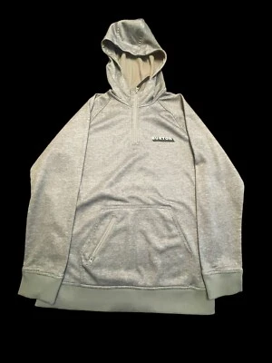 Burton Dryride Colombo 1/4 Cremallera Sudadera con Capucha Snowboard Talla Niños L Gris Foto 1 de 4