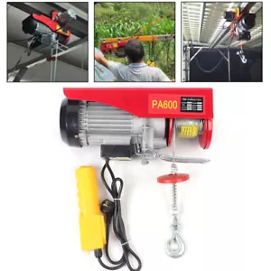 220-230V Seilwinde elektrisch | bis 1000 kg | inkl. Fernbedienung | Motorwinde[4 - Bild 1 von 18