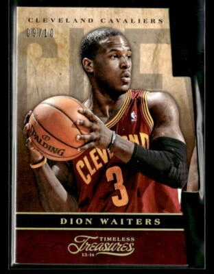 Dion Waiters 2013-14 Panini Timeless Treasures #9A rompecabezas de tres piezas dorado/10 Foto 1 de 2