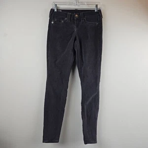 TRUE RELIGION LOW WAIST HOSE Damen 26 Baumwolle Elasthan Retro USA 90s Grunge - Bild 1 von 14