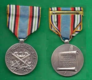 MEDAGLIA SERVIZIO MERITORIO AGENZIA ISPEZIONE IN LOCO USA - Foto 1 di 1