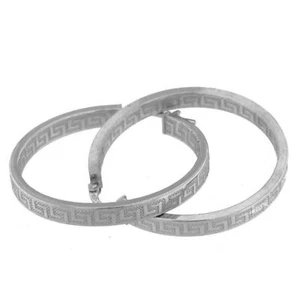 Coppia Orecchini Da Donna In Argento Con Ornamenti Decorativi -ARGO418 - Imagen 1 de 3