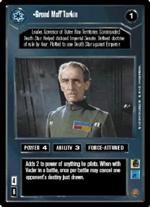Grand Moff Tarkin FOIL [played] REFLECTIONS I OUT OF STOCK - Picture 1 of 1