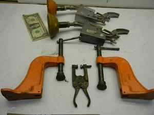 Mixed Lot Bench and Saw clamps; Anti-Kickback, Wood Working, Machinist - Picture 1 of 3