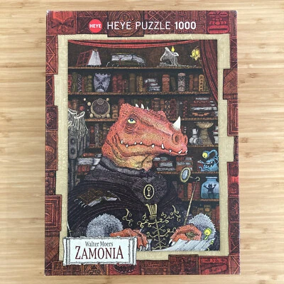 Walter Moers Zamonia ‘Lindworm Poet’ 1000 Piece Heye Jigsaw Puzzle | Aus Seller - image 1 of 4
