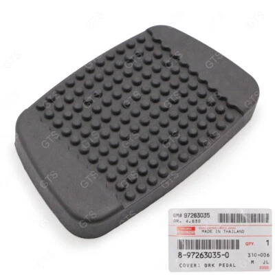 For Isuzu TFR D-Max Colorado Pickup 2003 20 Brake Pedal Cover Rubber Pad Foto 1 de 4
