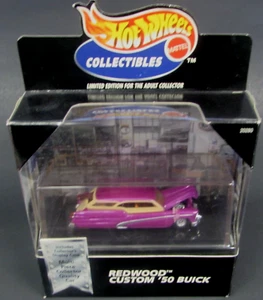 1998 HOT WHEELS - COOL COLLECTIBLES - REDWOOD CUSTOM 50' BUICK - NEAR MINT - Picture 1 of 3