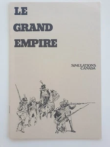 Le Grand Empire (Napoleonic boardgame, 1978, Simulations Canada, unpunched) - Picture 1 of 3