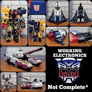 Hasbro Transformers Energon Omega Supreme + Armada Jetfire / Galvatron 2003 LOT - Picture 1 of 24