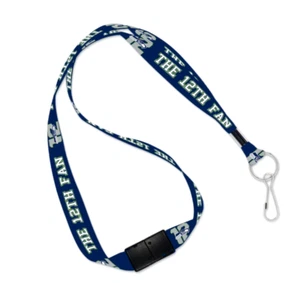 NFL Football Seattle Seahawks 12th Fan Man Breakaway Lanyard - Picture 1 of 1