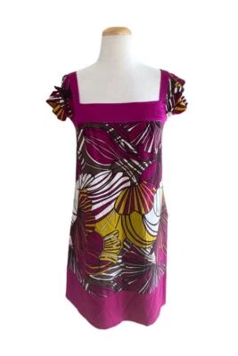 ARDEN B. Vestido Mujer Multicolor Floral Sin Mangas Seda Talla S Foto 1 de 2