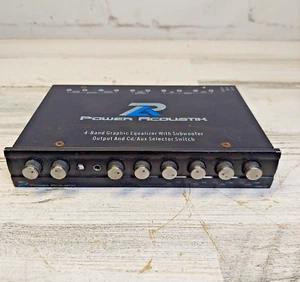 Power Acoustik PWM-16 Equalizer EQ Sub Control Aux Input UNTESTED AS-IS - Picture 1 of 9