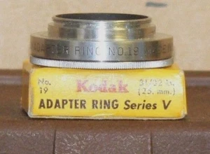 Kodak Series V No.19, 25mm-31/32 in. Einschraubadapter - Bild 1 von 1