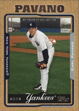 2005 (YANKEES) Topps Update Gold #70 Carl Pavano /2005