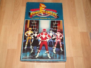 POWER RANGERS EL BIEN CONTRA EL MAL DE FALOMIR JUEGO DE MESA USADO BUEN ESTADO - Imagen 1 de 4