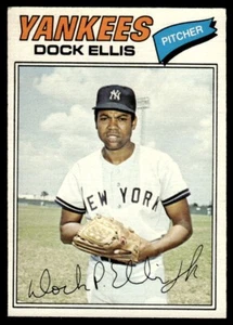 1977 O-Pee-Chee Dock Ellis New York Yankees #146 R42 - Picture 1 of 2