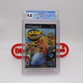 PS2 PlayStation CRASH BANICOOT - NITRO KART CART - CGC GRADED 9.8 A+ NEW Sealed!