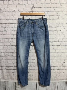 Pantalones de mezclilla azules para hombre Levi's 505 W34 L30 - Imagen 1 de 6