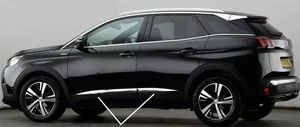 Für Peugeot 3008 2 II ab 2016 Chrom Seitentür Streamer 4Türer 4tlg Edelstahl - Bild 1 von 2
