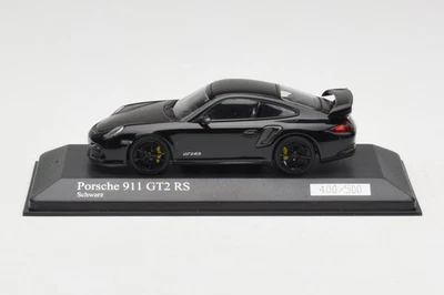 400069404 Porsche 911 997.2 GT2 RS Black with Black Wheels Minichamps 1/43 - Immagine 1 di 4