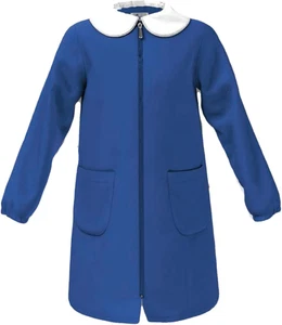 Siggi Grembiule Asilo E Elementare, Bambina E Ragazza Con Chiusura Bottoni O Zip - Foto 1 di 12