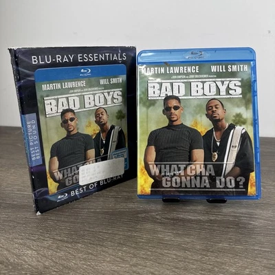Bad Boys (Blu-ray, 2010, w Embossed Essentials Best Of Slipcover) Will Smith - Image 1 of 3