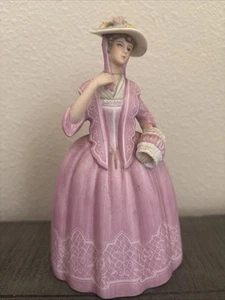 Vestido Rosa Victoriano Lenox Grandes Modas de la Historia María Reina Ana Período - Imagen 1 de 9