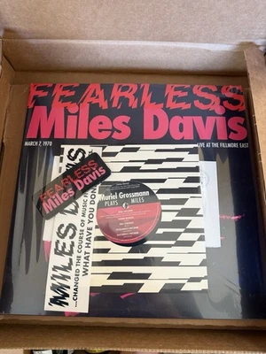 SEALED Miles Davis - Fearless THIRD MAN RECORDS VAULT #56 - 1970 Fillmore East - Image 1 of 2