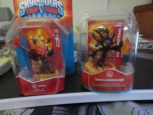 Skylanders Trap Team Smolder Dash Figur und Torch Feuerelement - Bild 1 von 1