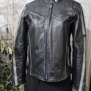 Xelement NWOT Advanced Motocycle Gear Black/ Gray Women's Jacket With Zip Out - Picture 1 of 13