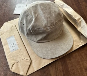 Hender Scheme Pig Jet Cap Pig Leather Sand Beige - Picture 1 of 7