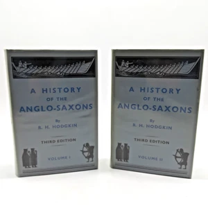 A History of the Anglo-Saxons by R H Hodgkin Third Edition Volume 1 & 2 HB 1952 - Picture 1 of 22
