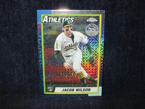 2025 Topps Update Mojo Refractor Rookie Jacob Wilson #U90C-67 - Picture 1 of 2