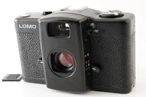 Cámara fotográfica Lomo LC-A negra apuntar y disparar 35 mm [COMO NUEVA] de JAPÓN #248 - Imagen 1 de 13