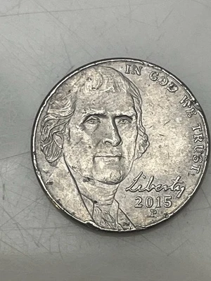 2015 P 5 Cent Us Coin Error - Image 1 of 3