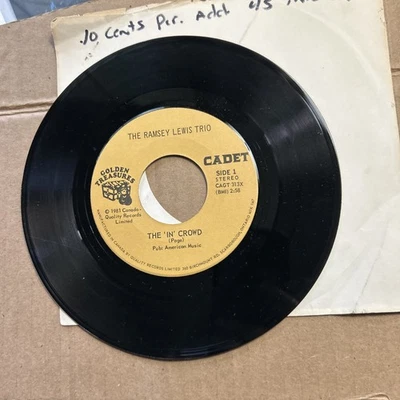 The Ramsey Lewis Trio The In Crowd/Since I Fell For You Golden Treasures 45 - Image 1 of 4