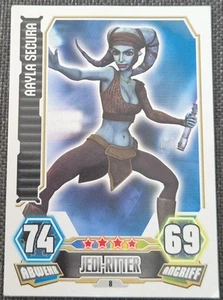 Star Wars Force Attax Serie 3 Aayla Secura 8 Base - Mapa - Imagen 1 de 1