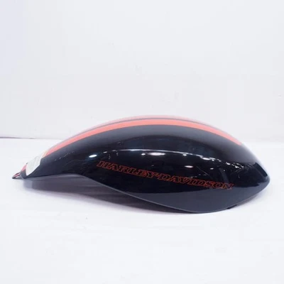 Harley-Davidson VRSC VRSCDX Genuine Gas fuel tank Cover V-Rod Orange Black USED - Изображение 1 из 4