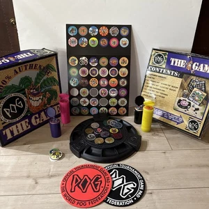 POG The Game World POG Federation With Extra Plasyic, Cardboard & 2 Metal Pogs. - Picture 1 of 11