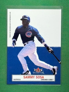 2003 Fleer Tradition Baseball Standouts #NNO Sammy Sosa - Picture 1 of 2