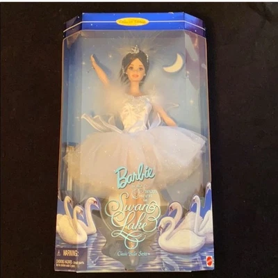 Muñeca Barbie Bailarina Cisne de Swan Lake Ballet Series 2001 Mattel 53867 Nueva Foto 1 de 4