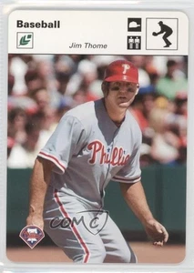 Leaf Sportscasters 2005 gorra de campo blanca/30 Jim Thome #23 patio - Imagen 1 de 3