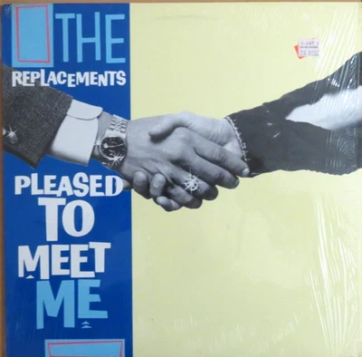 The Replacements  Pleased To Meet Me 1987 US 1st pressing 12" vinyl LP NEAR MINT Foto 1 de 4