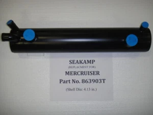 NEW Seakamp MerCruiser 863903A01 Heat Exchanger, fits 496 MAG & 8.1L 4" x 22" - Bild 1 von 2