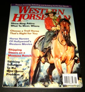 Western Horseman Magazine Juni 2001 - Pferde westlicher Filme - Bild 1 von 1