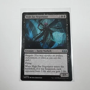 High Fae Negotiator Wilds of Eldraine WOE Magic The Gathering MTG NM U 0094 - Picture 1 of 1