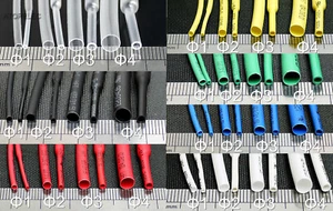 5M PE 2:1 Heat Shrink Tubing Wrap Wire Cable Sheath ROHS UL 0.6-6mm Diameter - Picture 1 of 2
